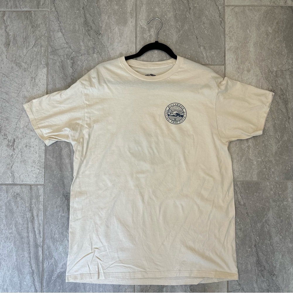 Billabong Cream Short Sleeve Tee